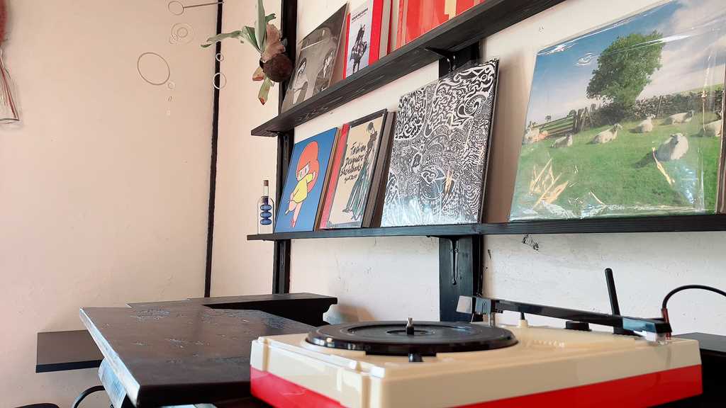 レコードの様子