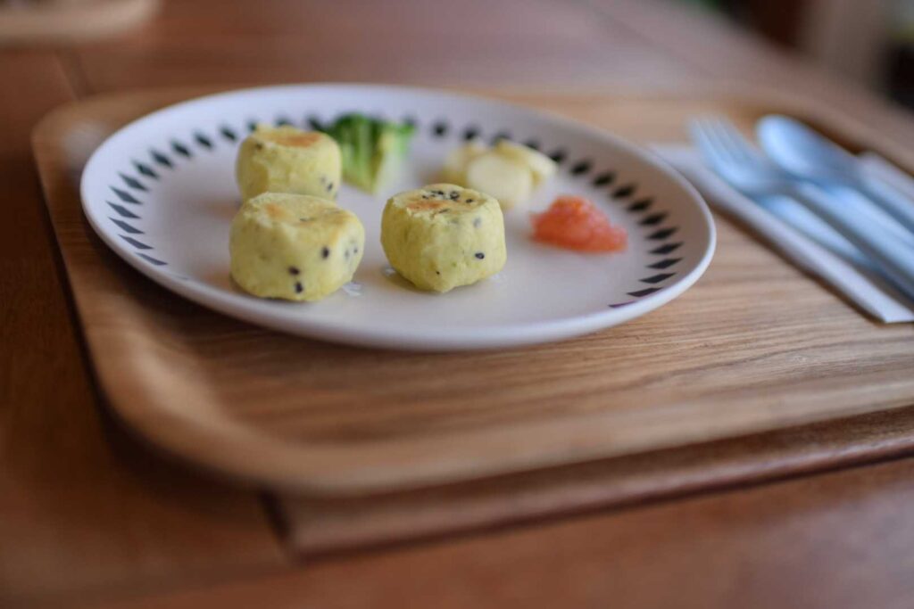 サツマイモのお焼き