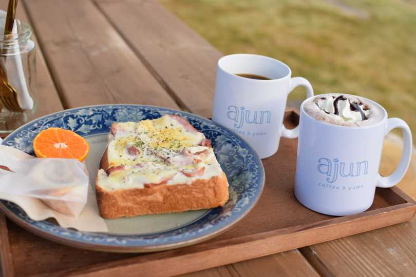 アジュンコーヒーの飲食メニュー