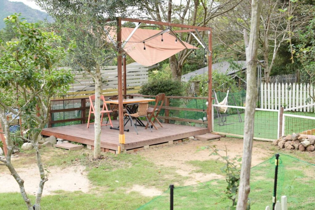 ムムの森のカフェスペース